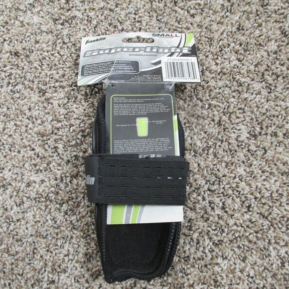 Franklin Super Light Shin Guards Size Small Black New 4' and Under - Picture 3 of 4